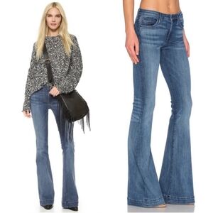 HUDSON Ferris Flare Flap Pocket Jeans